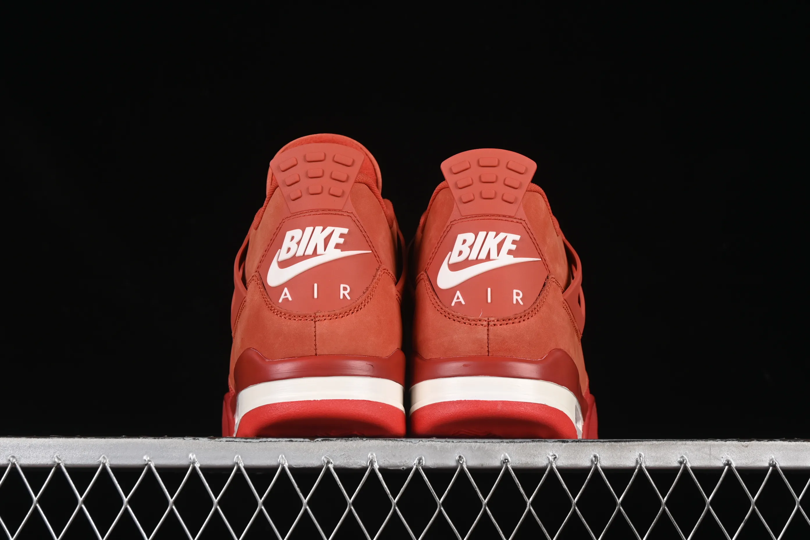 All categories Air Jordan Jordan series basketball shoes Air Jordan 4 L version Nigel Sylvester x Air Jordan 4 OG "Brick By Brick" AJ4 Joe 4 Orange Brown Suede HF4340-800